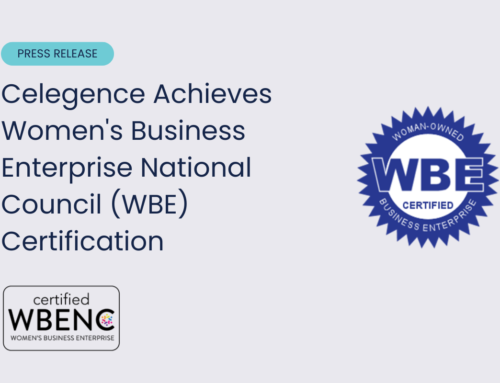 Celegence Achieves Women’s Business Enterprise National Council (WBE) Certification