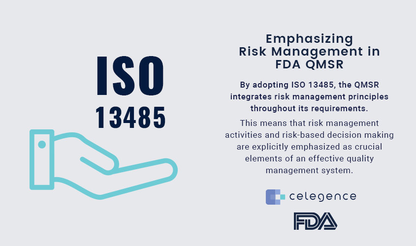 Emphasizing Risk Management in FDA QMSR - Celegence