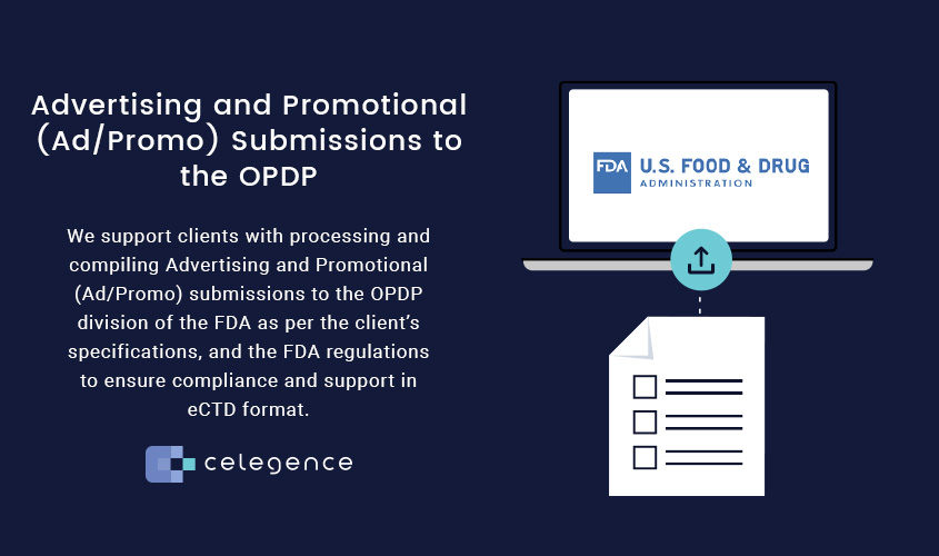 Advertising and Promotional Submissions to the OPDP - Celegence