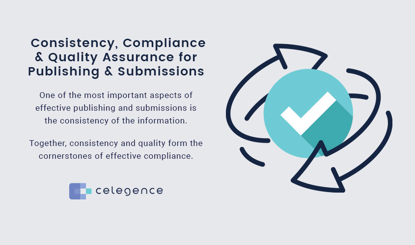 Consistency Compliance Quality Assurance Publishing Submissions - Celegence