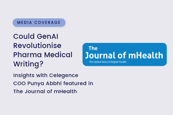 Feature - Pharma Medical Writing Journal mHealth - Punya Abbhi Celegence